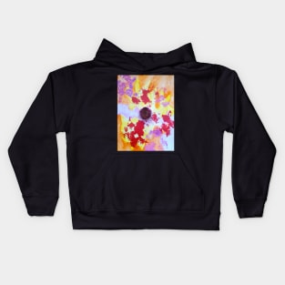 Warm Maple Strawflower Kids Hoodie